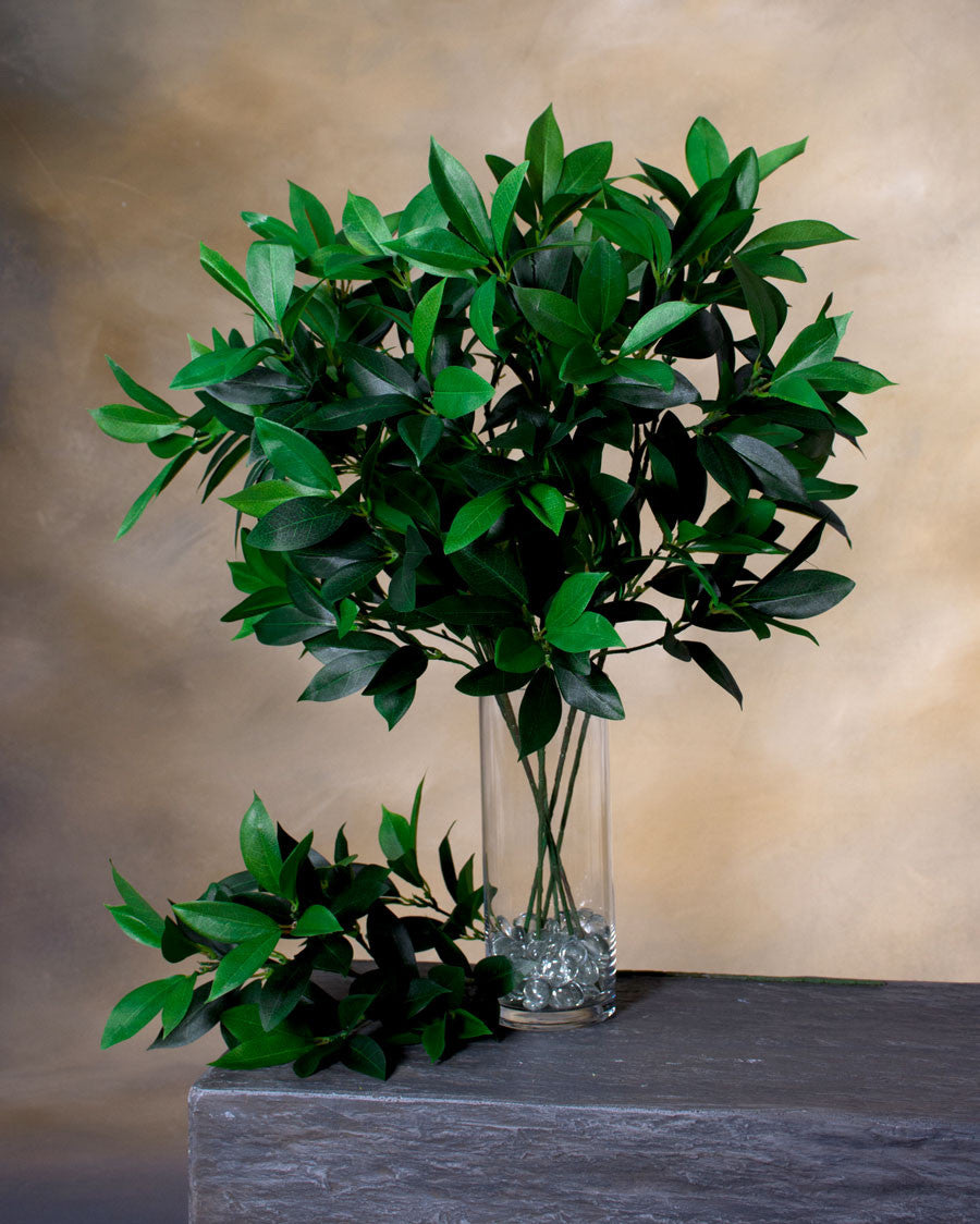26" Faux Shikiba Artificial Foliage Stem S4676-GR