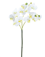 18" Mini Phalaenopsis Orchid Artificial Foliage Stem S4697