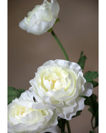 25" Fluffy Ranunculus Silk Flower Stem Spray S4706