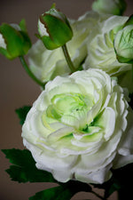 13" Silk Ranunculus Flower Stem Spray S4783