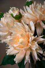 14" Dahlia Silk Flower Stem Spray S4785