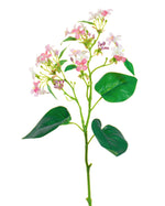 18" Wild Lilac Silk Flower Stem Spray S4897