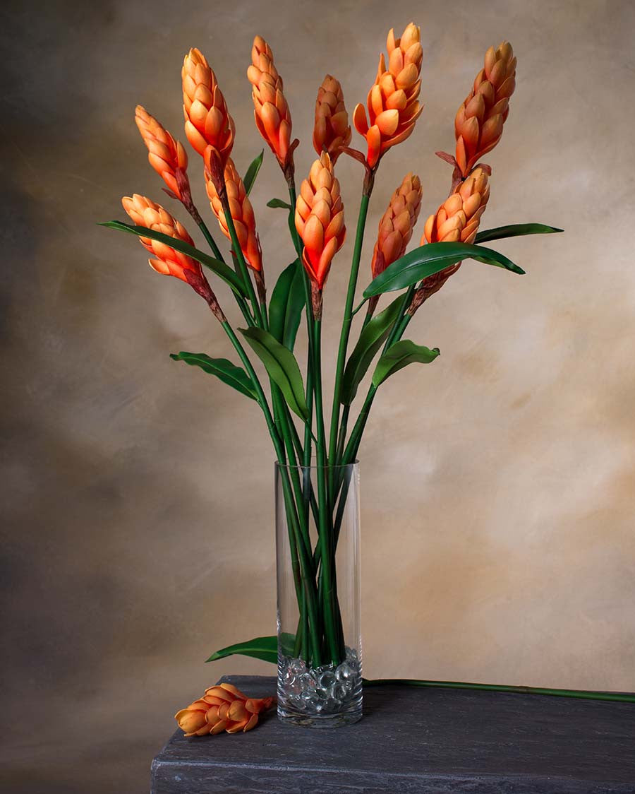 31" Artificial Torch Ginger Stem