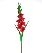 35" Gladiola Silk Flower Stem S4902