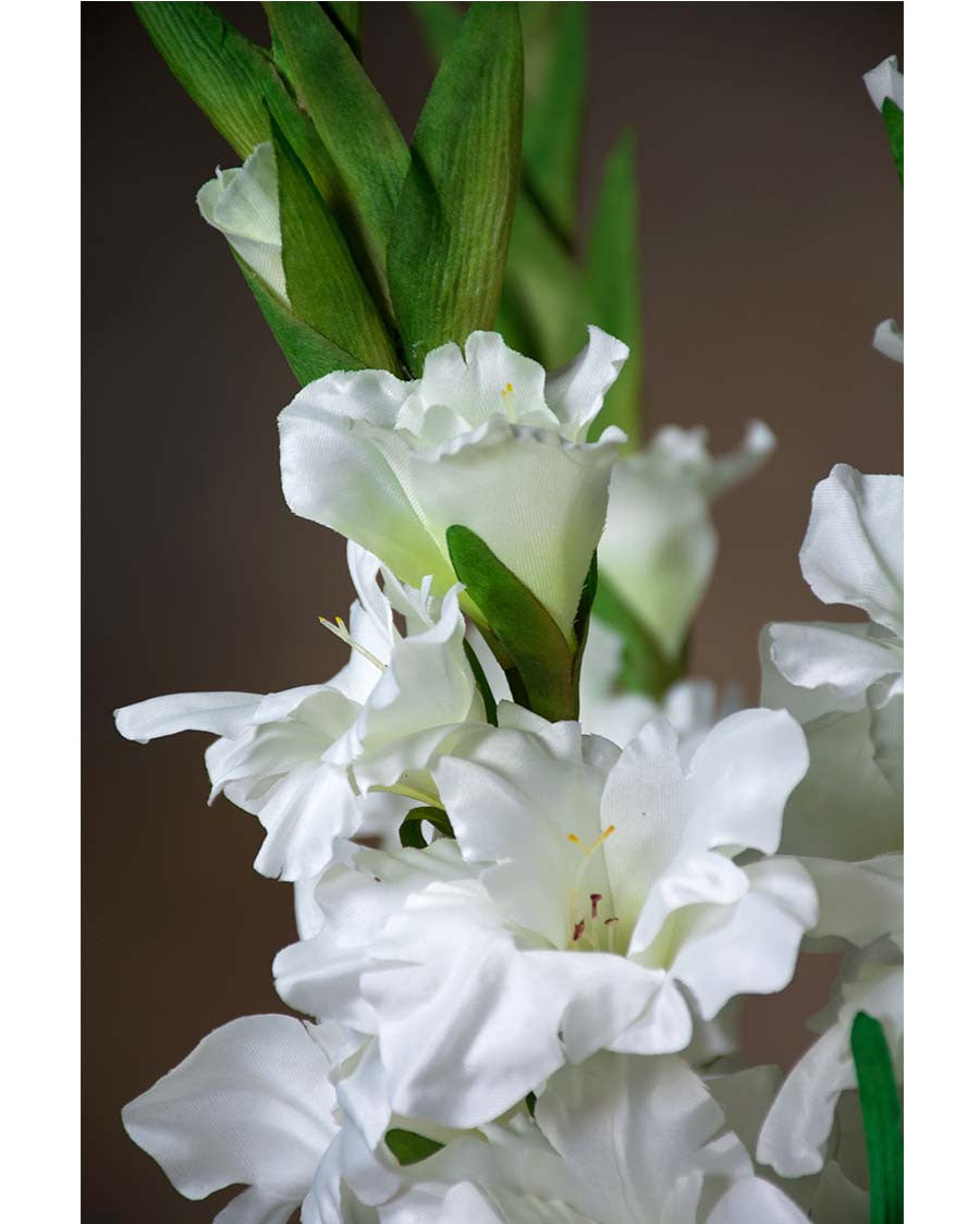 35" Gladiola Silk Flower Stem S4902