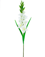 35" Gladiola Silk Flower Stem S4902