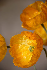 22.5" Poppy Silk Flower Stem S4904