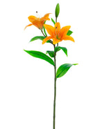 30" Tiger Lily Silk Flower Stem S4905