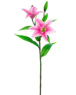 30" Tiger Lily Silk Flower Stem S4905