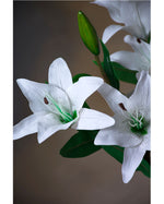 30" Tiger Lily Silk Flower Stem S4905