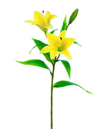 30" Tiger Lily Silk Flower Stem S4905