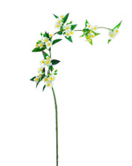 31" Artificial Pear Blossom Flower Stem S4908