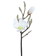 17" Magnolia Silk Flower Stem Spray S4909