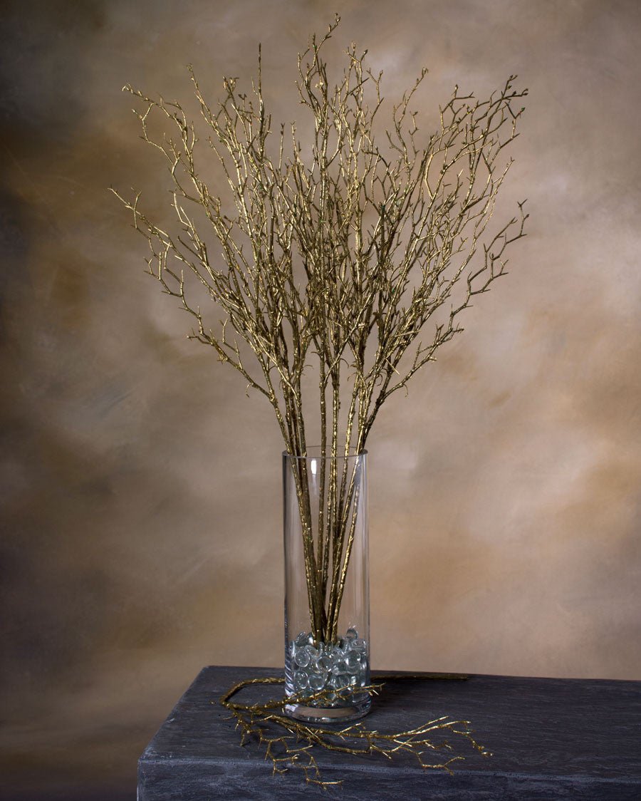 30" Faux Twig Foliage Stem Spray