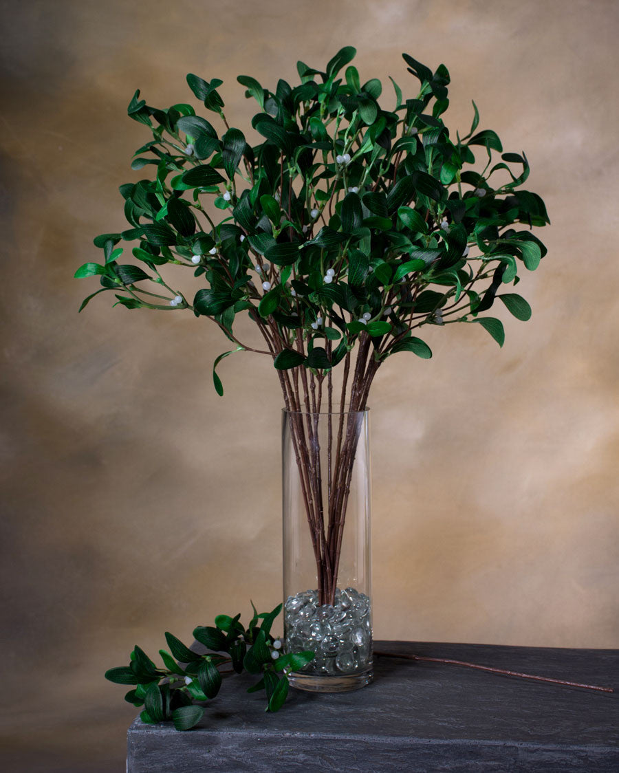 28" Artificial Mistletoe Foliage Spray S4950-CR