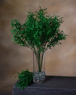 24" Faux Tea Leaves Foliage Stem Spray S4962-GR