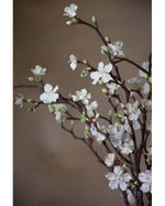 27" Silk Cherry Blossom Faux Flower Stem S4965