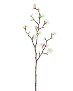 27" Silk Cherry Blossom Faux Flower Stem S4965