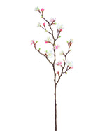 27" Silk Cherry Blossom Faux Flower Stem S4965
