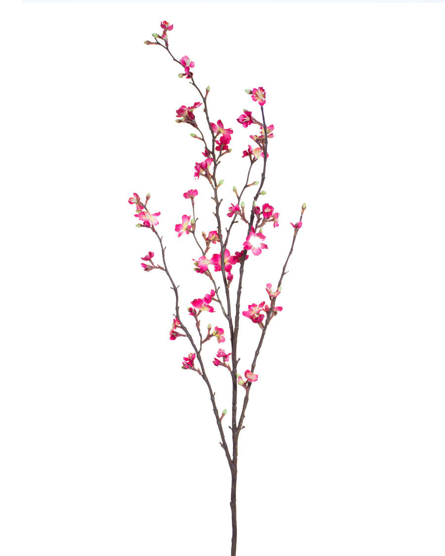 46" Silk Cherry Blossom Flower Stem S4966