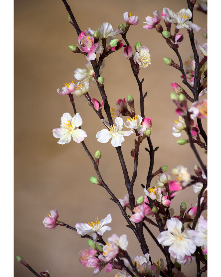 46" Silk Cherry Blossom Flower Stem S4966