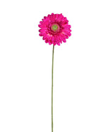 25" Silk Gerbera Daisy Faux Flower Stem S5003