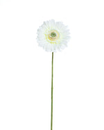 25" Silk Gerbera Daisy Faux Flower Stem S5003