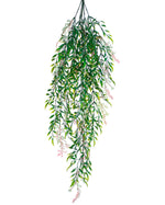 Smilex & Silver Wattle Buds Artificial Hanging Bush S5065-COGR