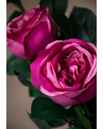 26" Cabbage Rose Silk Flower Stem S5076