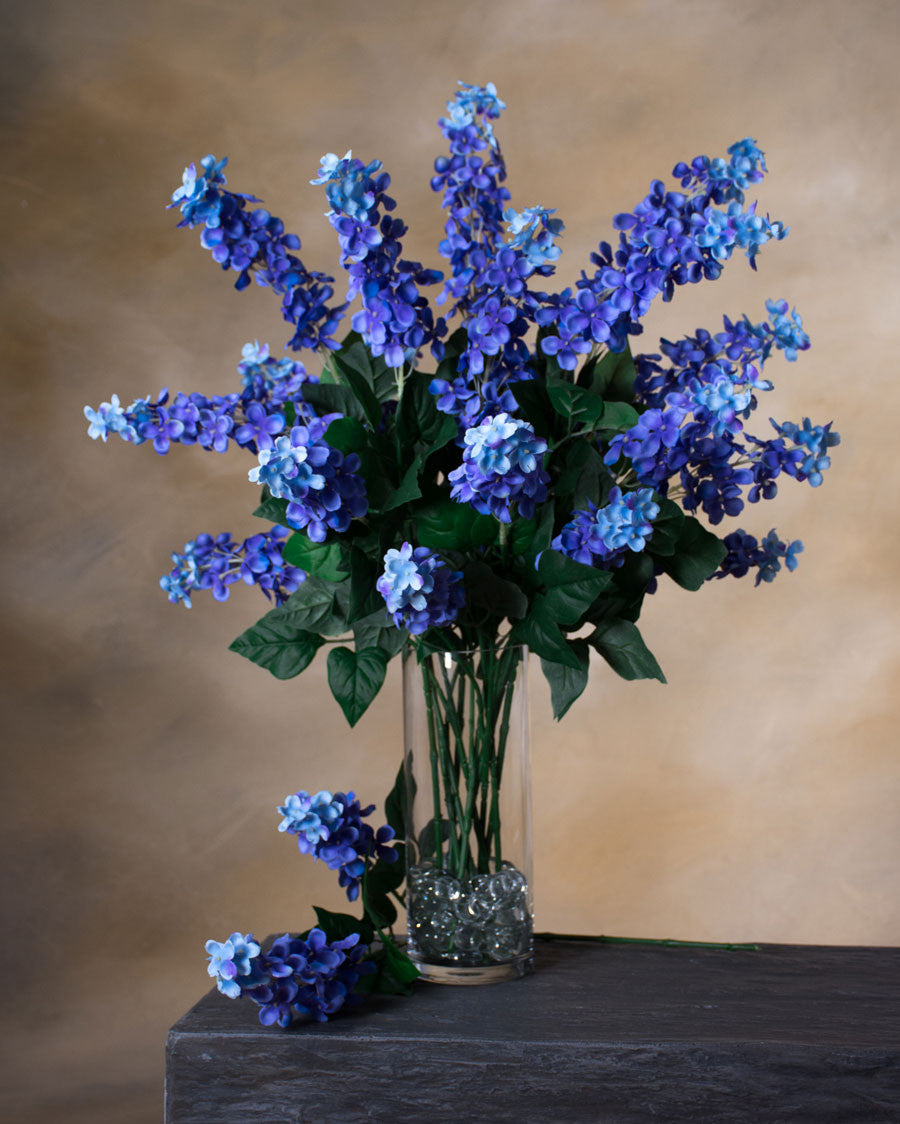 27" Hybrid Lilac Silk Flower Stem Spray
