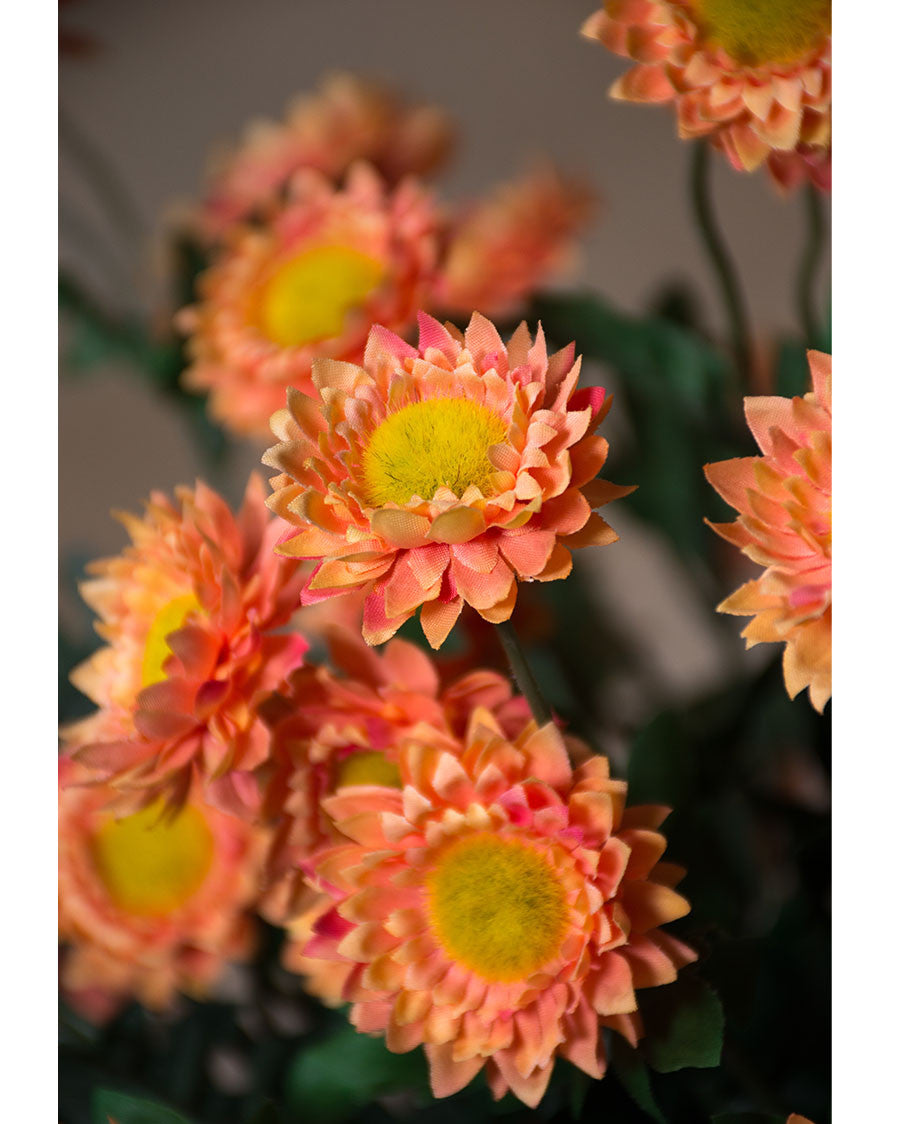 25" Daisy Silk Flower Stem Spray S5081