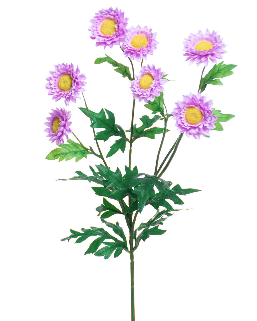 25" Daisy Silk Flower Stem Spray S5081