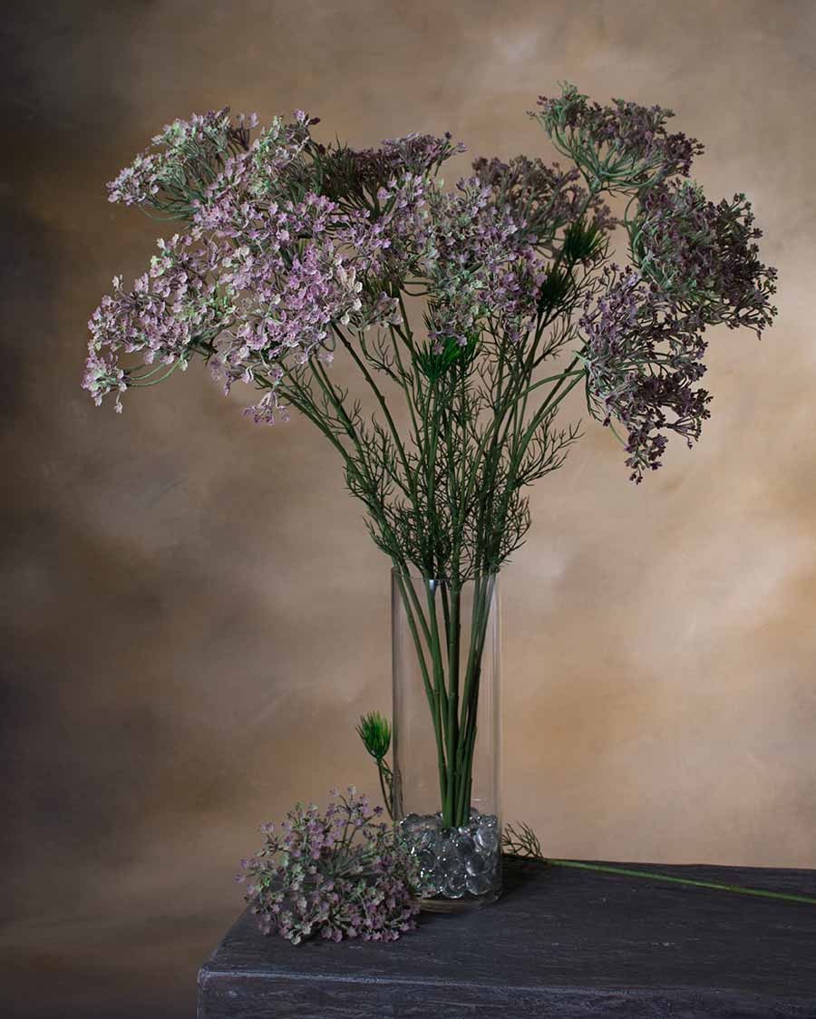 30" Queen Anne's Lace Faux Flower Stem