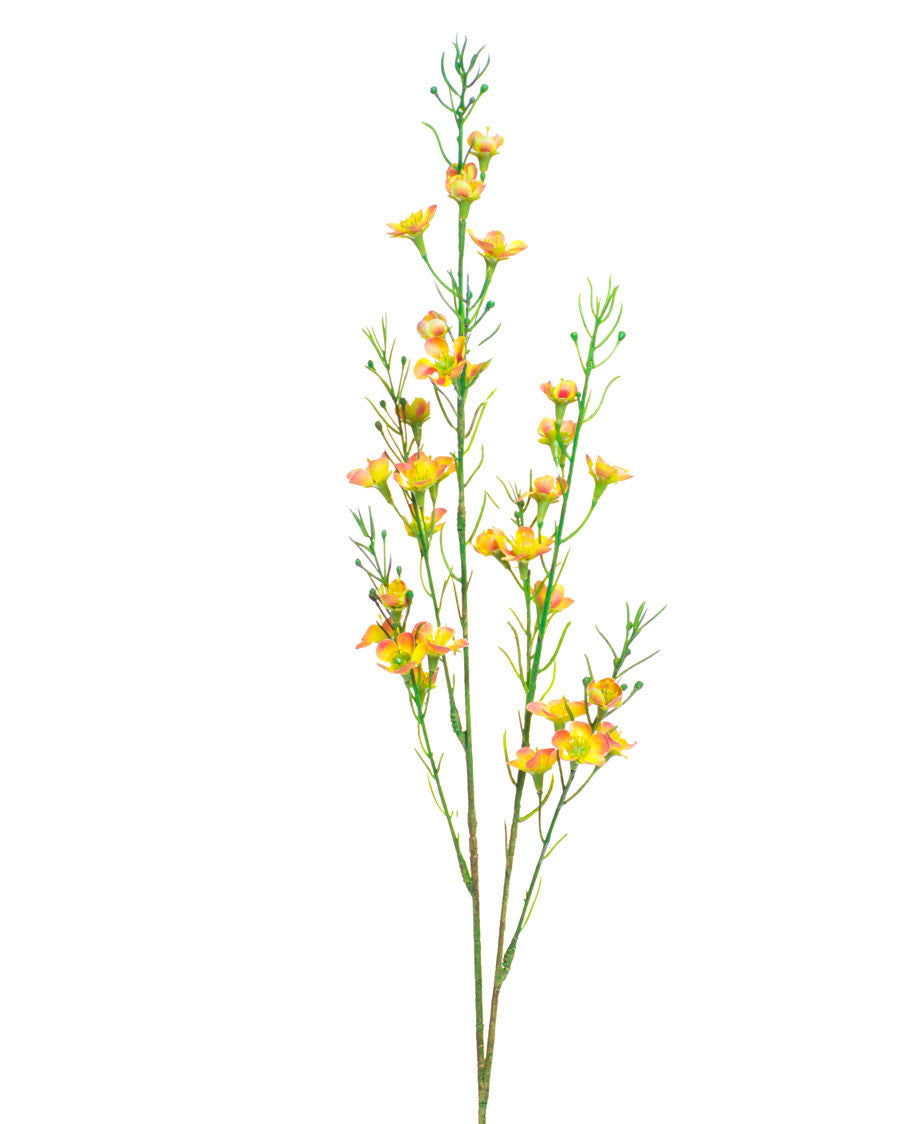 29" Faux Wax Flower Spray S5090