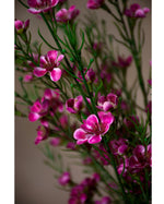 29" Faux Wax Flower Spray S5090