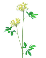 28" Queen Anne Lace Faux Flower Stem Spray S5093