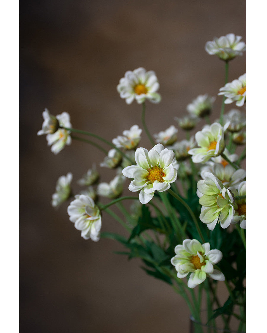 17" Meadow Daisy Faux Flower Bundle S5094