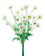 17" Meadow Daisy Faux Flower Bundle S5094