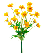 17" Meadow Daisy Faux Flower Bundle S5094