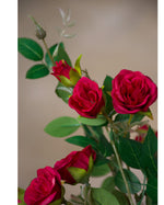 30.5" Rambling Rose Silk Flower Stem Spray S5095