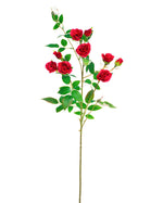 30.5" Rambling Rose Silk Flower Stem Spray S5095