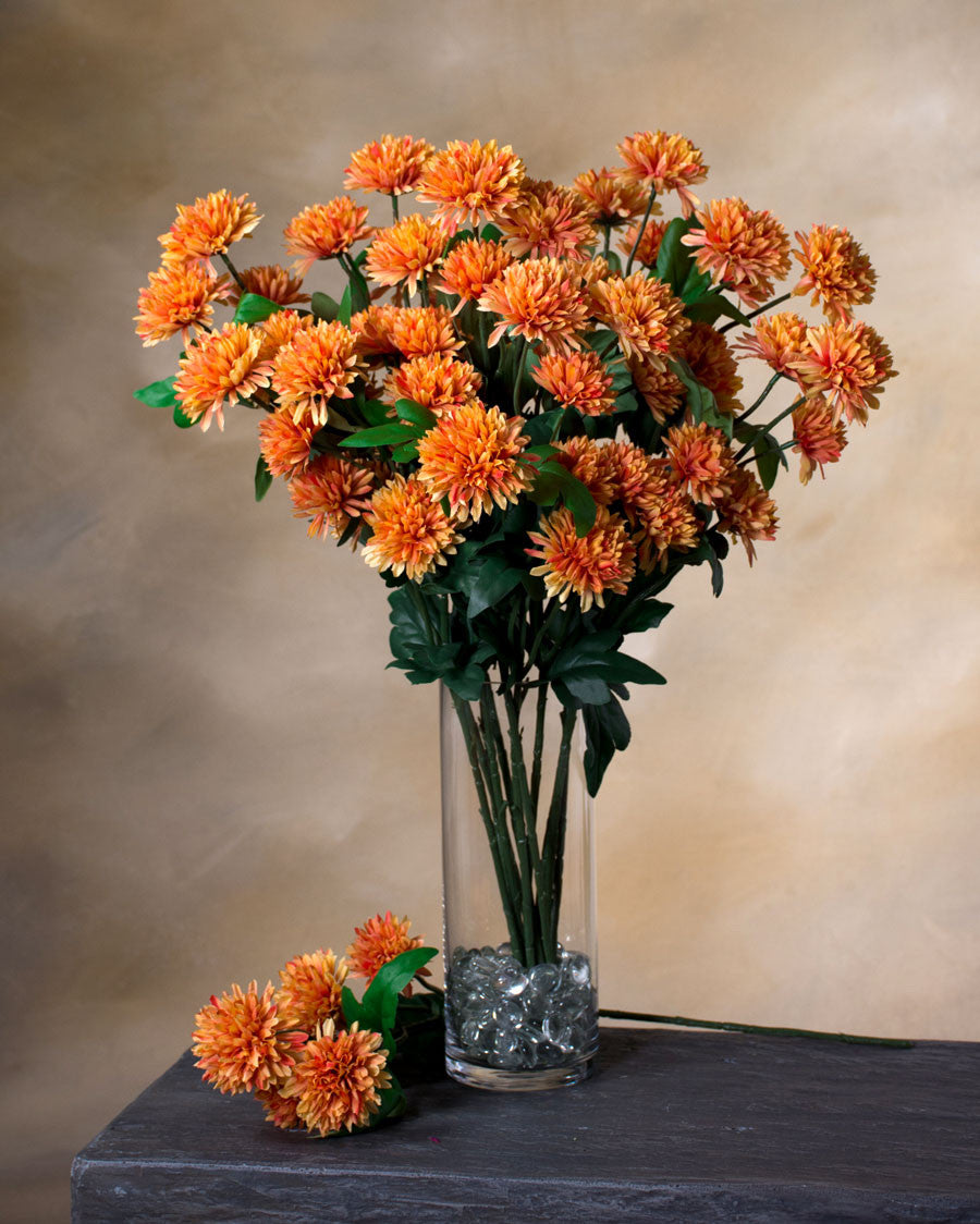 23" Artificial Mum Foliage Spray - 23" S6012-PC