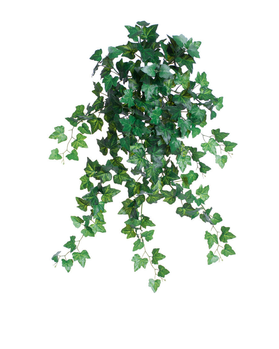 15" Artificial Mini English Ivy Hanging Bush S6044-GR