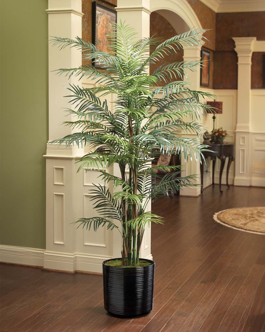 7' Reed Palm Silk Tree TRC235-07