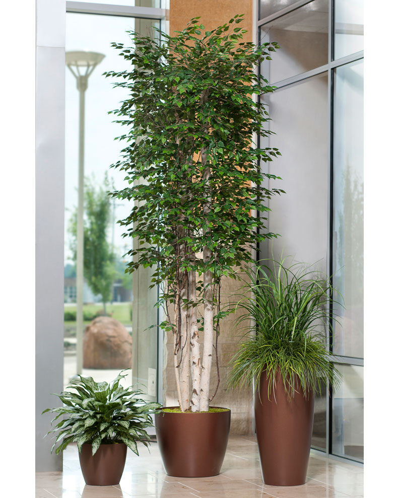 Mixed Artificial Grass Planter PLA352-GR