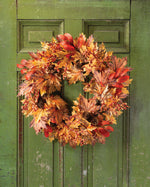 Harvest Berries & Pinecones Artificial Autumn Wreath WRA304-NA