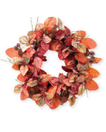 Fall Chestnut Silk Wreath WRA372-NA