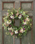Faux Dogwood & Berry Wreath WRA375-CRF