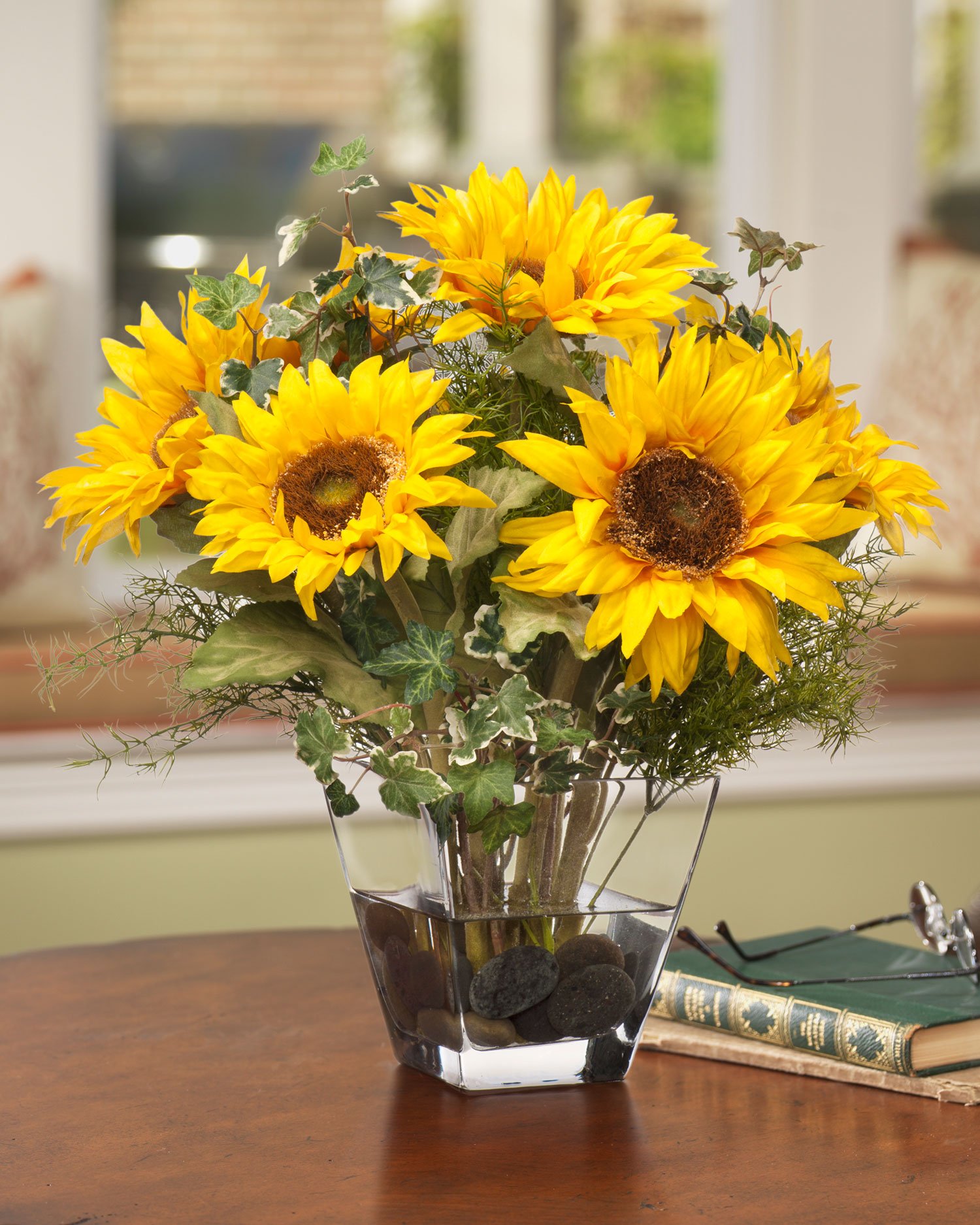 Friendship Gifts for Women Christmas Friend Gift Sunflower Square Sunflower